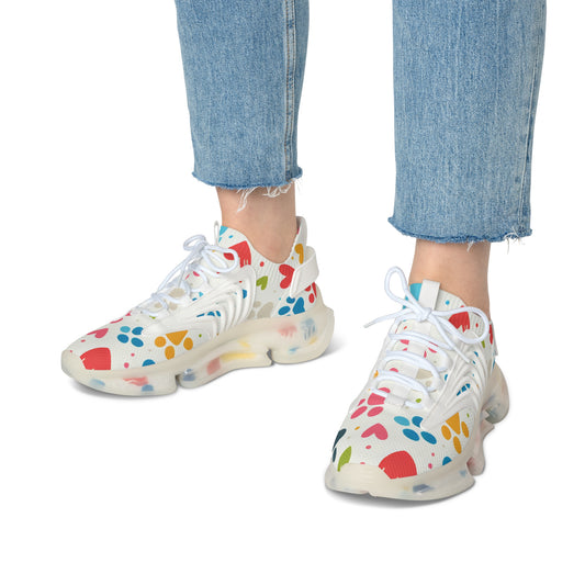 trendige Mesh Sneakers
